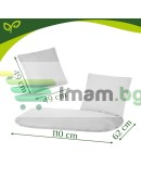 Възглавници за градинска люлка, пейка за 2 души